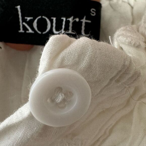 Kourt white dress size Small - Picture 4 of 7